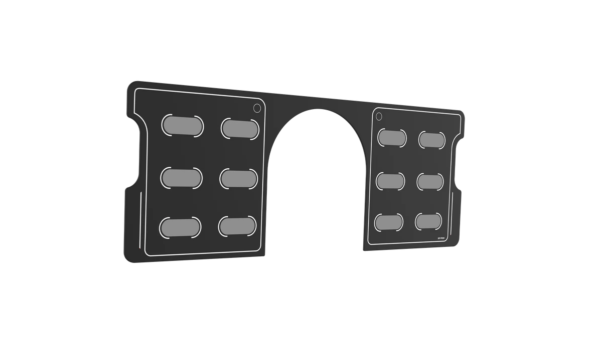 VelocityOne Flight Status Indicator Panel, Blank Layout
