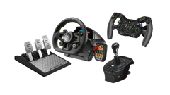 VelocityOne Race Wheel & Pedal System + VelocityOne F-RX Formula Wheel + VelocityOne Multi-Shift Bundle