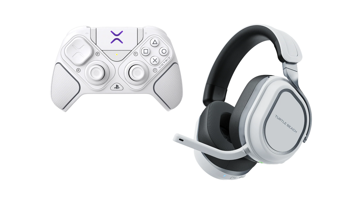 Victrix Pro BFG Reloaded Wireless Controller + Stealth 700 Headset (Gen 3) PlayStation White Bundle