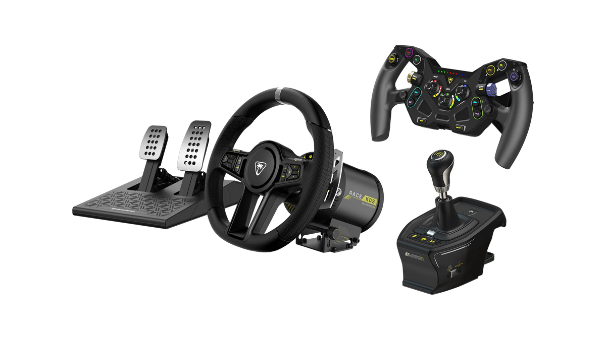 VelocityOne Race KD3 Racing Wheel & Pedals + VelocityOne F-RX Formula Wheel + VelocityOne Multi-Shift Bundle