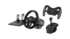 VelocityOne Race KD3 Racing Wheel & Pedals + VelocityOne F-RX Formula Wheel + VelocityOne Multi-Shift Bundle