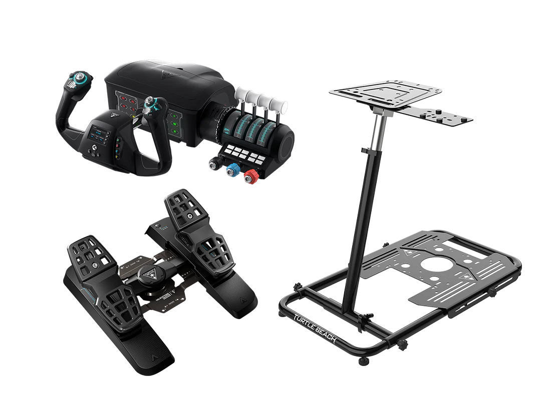 VelocityOne Flight + VelocityOne Rudder Pedals + VelocityOne Stand Bundle