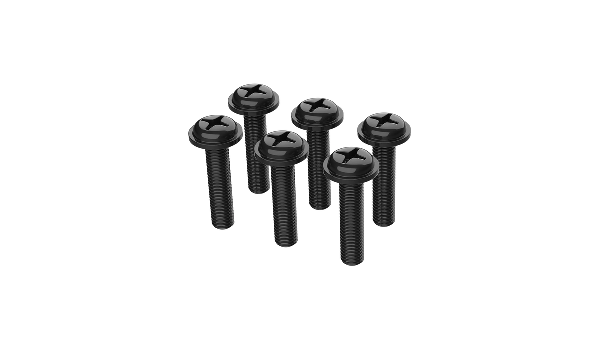 VelocityOne Flight Cockpit Fixing Screws, (6 pcs.)