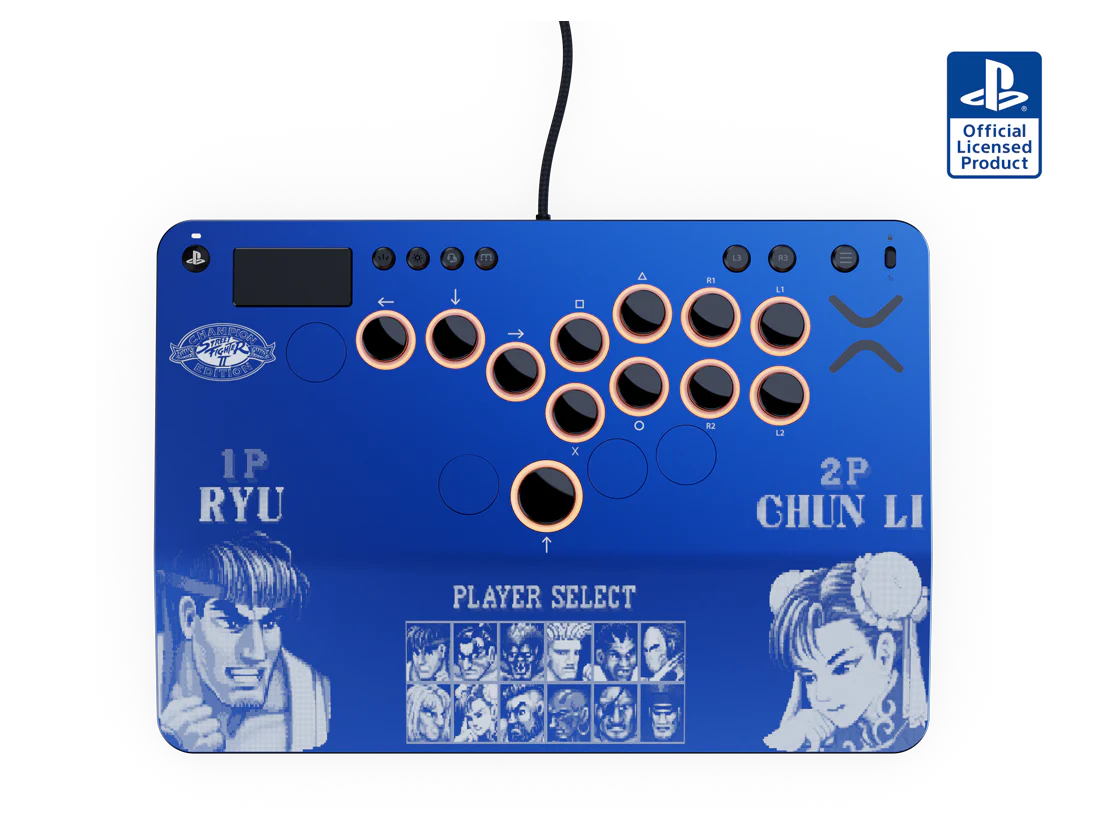 Victrix™ Pro KO™ Leverless Fight Stick – Street Fighter™ II: Champion Edition