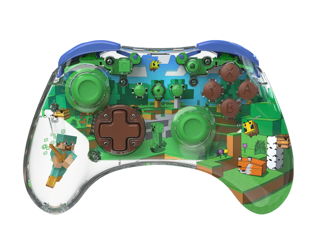 PDP REALMz™ Wireless Controller: Minecraft Forest Biome - Nintendo Switch™